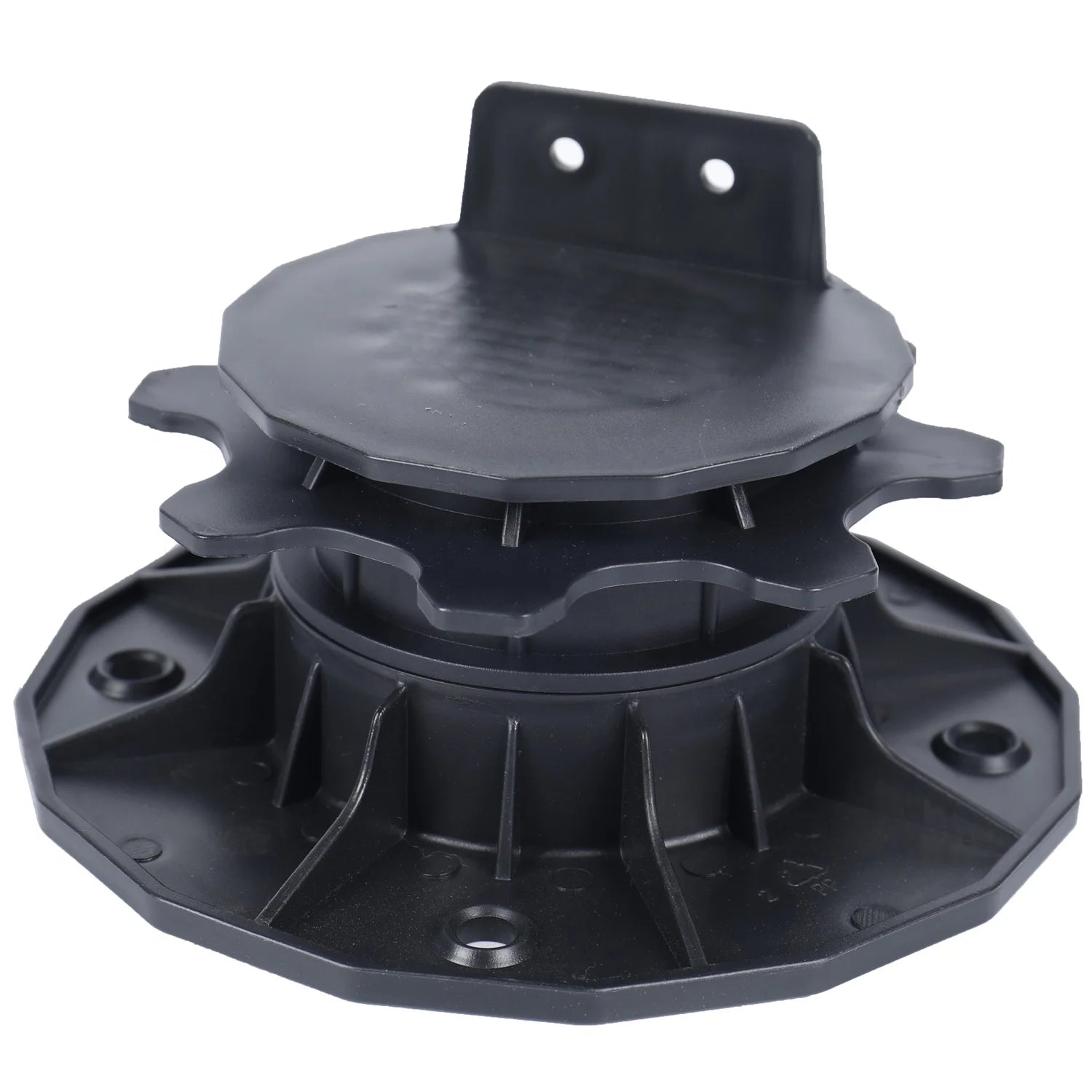 Adjustable Height Raising Deck Support Plastic Floor Pedestal Building Material Decks Elevating Pedestal XF-T203B 66-100 mm