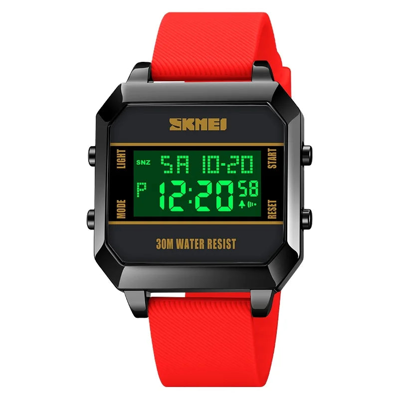 SKMEI 1848 Men's Watch Fashion Waterproof Watch for Men with Chronograph Luminous Alarm Multifunctional Male Sports Wristwatch