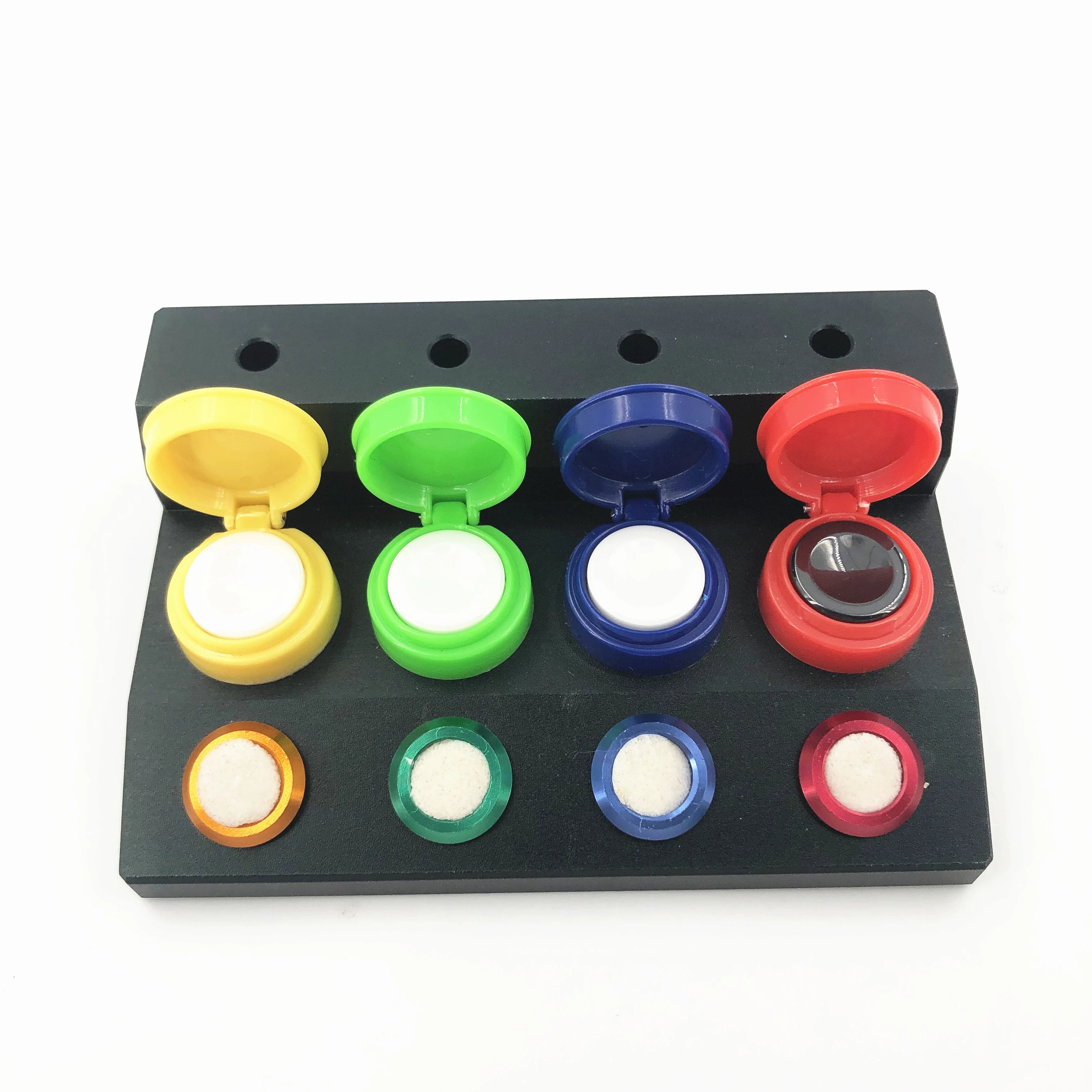High Quality Metal Four Eye Oil Dish Oil Container Watch Maintenance Tool