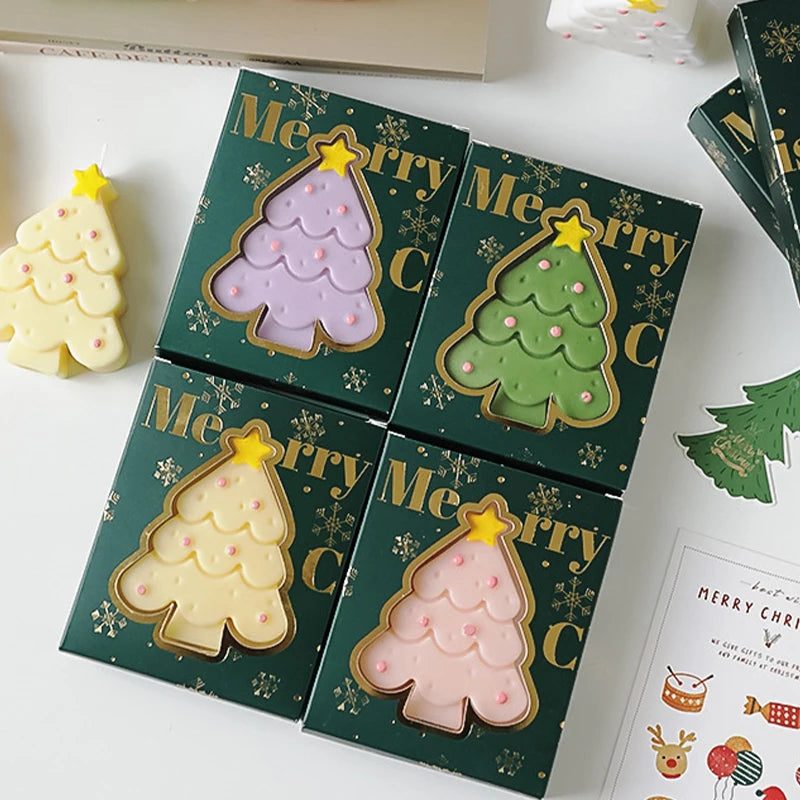 AIKUN Creative Christmas Scented Candle Home Decoration Ornaments Christmas Tree Fragrance Candle for New Year Gift