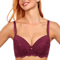 Binnys 36D Comfortable Brasier Thin Cup Nylon Womens Underwear Breathable Plus Size Bras Set Lace Underwire Ladies Soutien-Gorge
