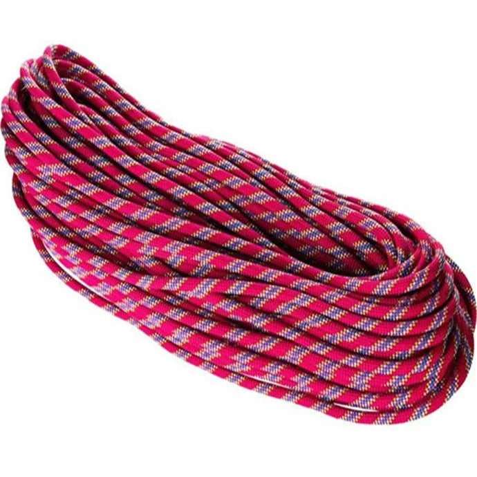 Hot Sale Outdoor Climbing Rope Static Rock Climbing Rope Escape Rope Ice Climbing Equipment Fire Rescue Parachute Rope