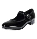 EU and US in Stock Wholesale Unisex PU Leather Easy Strap Tap Shoe Dance Shoes for Women and Men's Dance Shoes-608