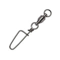 Fishing Rolling Swivels Stainless Steel Connector Solid Ring Heavy Duty Ball Bearing Swivel