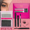 US Local Stock Eye Lash Cluster DIY Individual Lash Cluster Kit C Curl Eyelash Clusters Extensions Kit MegaBDM