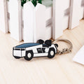 Custom Fashion PVC Rubber 2D/3D Keychains with Cars Logo Promotional Carabiners