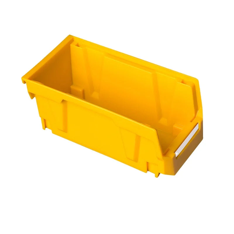 Industrial PP Beads ESD Box Hardware Stackable Parts Storage Bins Square Plastic Hanging V3-1428 276*139*128MM  Lacquer