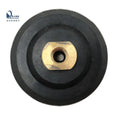 Thread Diamond Polishing Pads 4 Inch M14 Backer Pad Rubber Backer Angle Grinder Adapter Flexible Rubber Holder