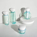 Customized Eco Friendly Acrylic Cosmetic Packaging Bottle for Skin Care Serum Luxury Square Shape Pump Spray Cap Wholesale