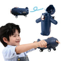 Cartoon Aircraft Cup 290ml Portable Travel to Carry 316 Stainless Steel Kids Pipette School Vacuum Water Bottle