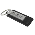 Leather Keychain Wholesale Blank Bulk Pu Embossed Luxury Leather Keychain With Logo Custom Logo Sublimation Leather Keychain