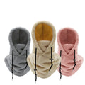 Custom Print Logo Ski Mask Designer Face Cover Knit Full Face Balaclava 1 Hole Ski Mask Cover Wholesale Girl Beanies