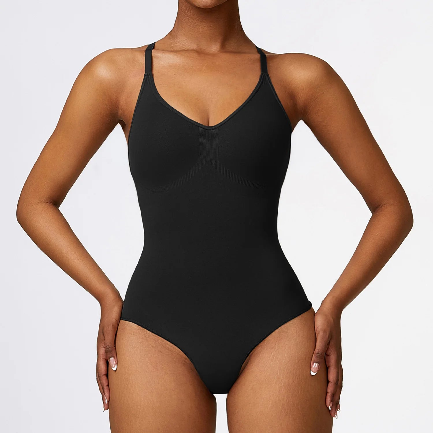 GZZC-CLT7488 High Quality Ladies Leisure Yogasuit One Piece Solid Color Sports Wear Women's Fitness Yogawear