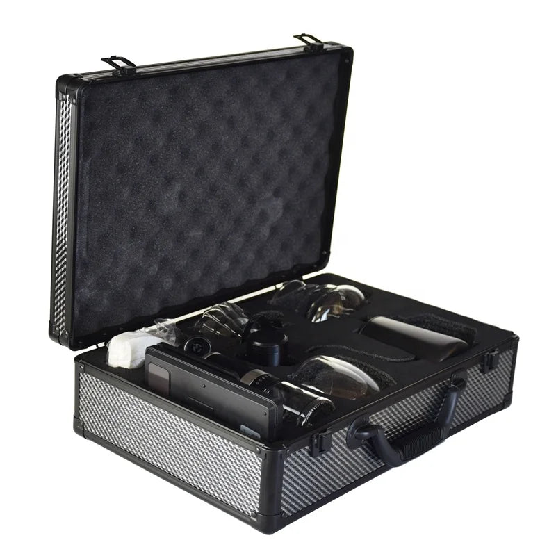 Portable Fashionable Hand Drip Coffee Set with Grinder Scale and Timer for Pour Over Coffee & Tea Serving