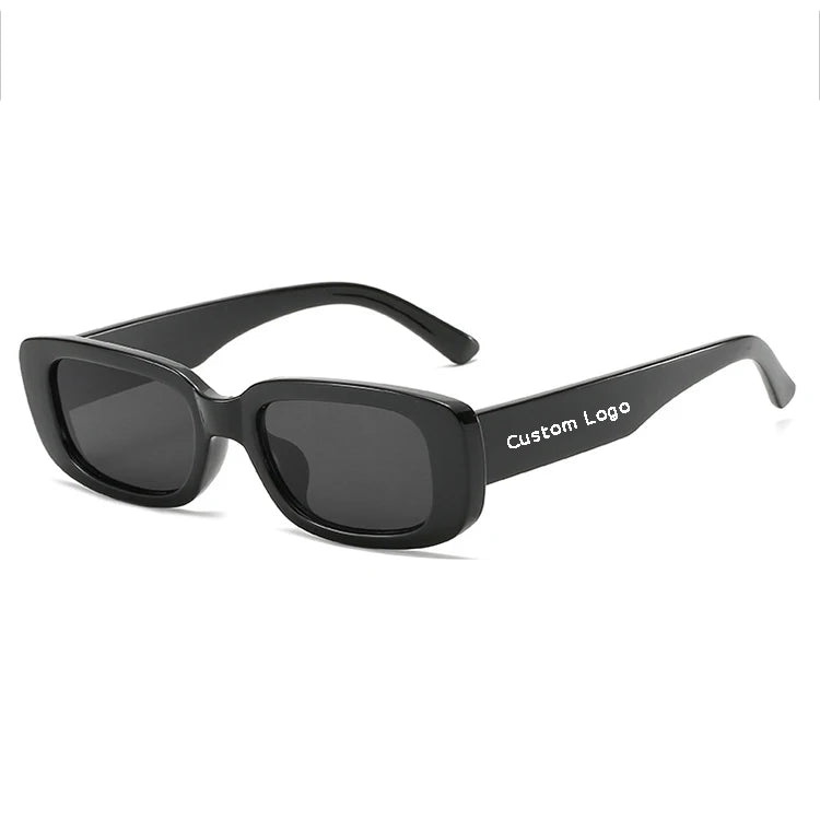 New Arrival Sunglasses Big Square Women Female Clear Blue Pink Green Luxury Ce Small Frame Custom Printed Men Brand Sunglasses