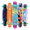 Wholesale Price 42*9 Inch 8 Layer Russian Maple Long Skateboard Professional Complete PU Wheels Long Board for Youngsters Adults