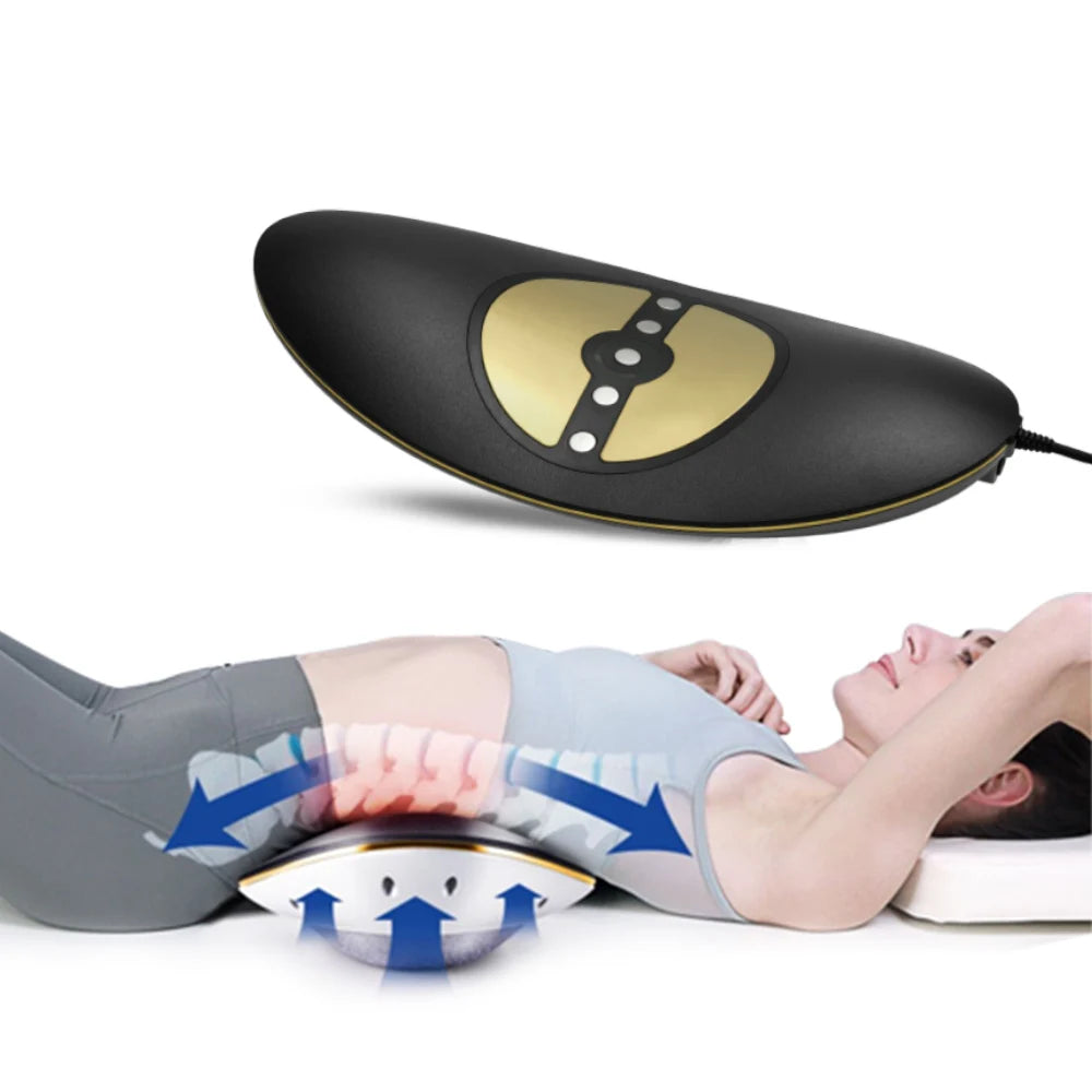 Rehabilitation & Physical Therapy Equipment Chiropractic EMS Back Pain Therapy Inflatable Lumbar Traction Machine with Heating