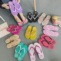 Wholesale Summer Quality Hawaiian Fashion Color Beach Flip Flops Anti-Slippery Waterproof for Spring and Autumn Seasons