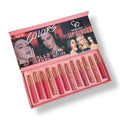 Factory Latest 12 Colors Matte Lipstick Makeup Waterproof Long Lasting Lipstick Pencil Set