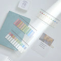 Creative School Student PET Transparent Sticky Memo Pad Note Pad Index Label Customize