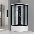 Multi-functional Waterproof Luxury Shower Enclosure Sliding Brushed Frame Tempered Glass Aluminum Alloy Modern Design for Hotel
