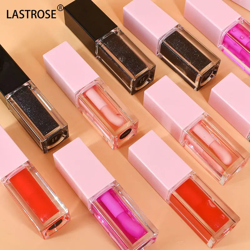 Wholesale Vegan Moisturizing Lip Balm Fruit Flavor Tinted Lip Plump Oil Private Label Lip Gloss for Enhanced Plumpness