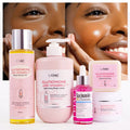 Private Label Luxury Organic Vitamin c 24 Hours Moisturizing Body Lotion Brightening Shea Butter Body Cream Skin Care Set (new)