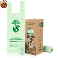 Custom Cornstarch Based Scented Eco Friendly Compostable Biodegradable Dog Poop Bags with Handle