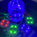 60mm LED Bottle Light 3m Sticker Led Pad Flashing Led coaster LED Bottle Sticker Led Cup coaster for Cups Bottle bar Vodka