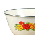 Senny 16-22cm Enamel Cast Iron Bowl Metal Design Enamel Decor Fruit Bowl Food Fruit Set Enamel Bowl