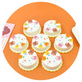 Cute Animal Birthday Cake Resin Flatback Cabochon for DIY Scrapbook Slime Filler Cream Glue Phone Case Decoration