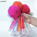 Wholesale Clear Kids Lip Gloss Base Keychain Tubes Private Label Non Sticky Vegan Glossy Lip Gloss Plumper Lip Gloss Oil Vendor