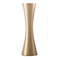Custom 6.7 Inch Brass-Toned Metal Vase Small Flower Vase Modern Decorative Vase for Home Decor Wedding or Gift