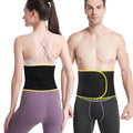Women and Men's Sports Safety Waist Support Belt Flexible Neoprene Pressed Sweat Slimming Fitness Protection