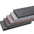 Custom Interlock Outdoor WPC Decking 3D Embossing Wood Grain Composite Decking Board