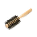 Curl Defining Brush Wooden Handle Straight Twill Roller Hairbrush Woman's Blow Curls Hair Comb
