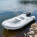 Small Lake 12ft Rigid Aluminum Double Hull RHIB360 Orca Hypalon/PVC Inflatable Boat for Sale