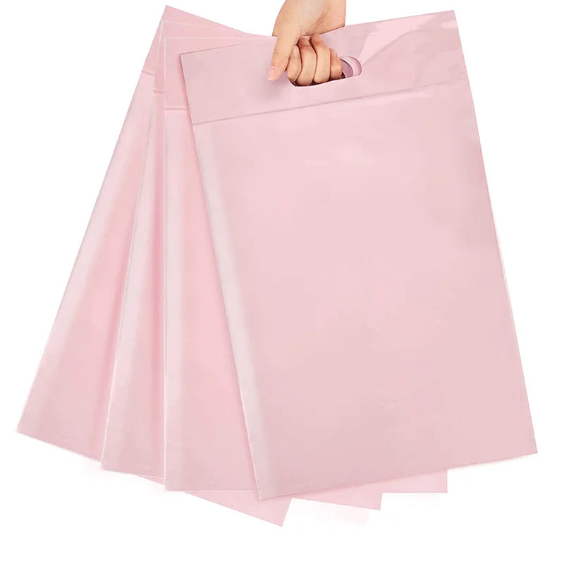 GDCX Bolsos Para Envios Mail Packaging Shipping Bag Custom Clothing Maile Bagged Packaged Handle Bulk Mailing Bag
