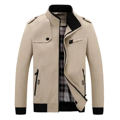 Hot Selling Slim Casual Jacket Youth Fall 95 Cotton Stand Collar Jacket Men