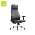 Customized Good Quality Comfortable Home High Back Black Leather Office Executive Ergonomic Manager Chairs with Wheel
