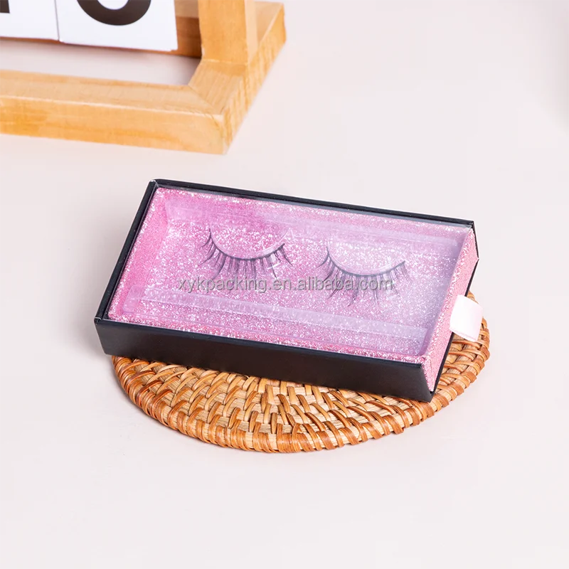 Wholesale Custom Own Private Label Lash Packing Box Custom Brand Eyelashes case Mink Eyelash Custom Packing