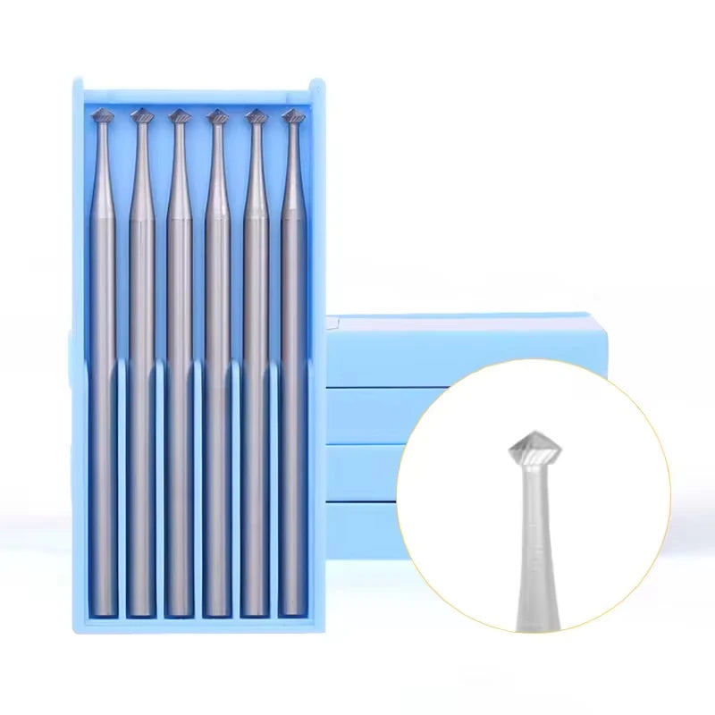 Strong Ostrich HSS 90 Degree Jewelry Burs Carbide Jewelry Burrs Diamond Stone Setting Tool Jewelry Heart Burr Drill Bits MegaBDM