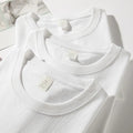 Men's 100% Cotton Oversized Solid Knitted Breathable Eco-Friendly T-shirt Custom White Logo Printing Elastic Blank Cheap