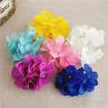 Cheap Price12 Petals Silk Hydrangea Flowers Wedding Background Flower Wall Decoration