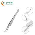 ELITER Hot Sell 30 Degree Eyelash Tweezers for False Lashes Curved Volume Heart Design Eyelash Tweezers Tweezer/Eyelash Curler