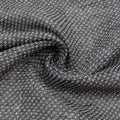 China Factory Italian Soft Texture Weaved Lightweight Slub Dobby Small Dot Waffle square Cotton Linen Mix Fabrics for Men Shirt