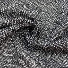China Factory Italian Soft Texture Weaved Lightweight Slub Dobby Small Dot Waffle square Cotton Linen Mix Fabrics for Men Shirt