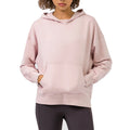 Women's Loose Solid Winter Y2K Style Hoodie Oversize Knitting Sweatshirt with Drawstring Long Sleeve and High Waist Plus Size