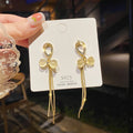S925 Silver Needle Earrings Fashion Jewelry Popular Women Rhinestone Hoop Earring Dangle Shinny Crystal Opal Butterfly Earring