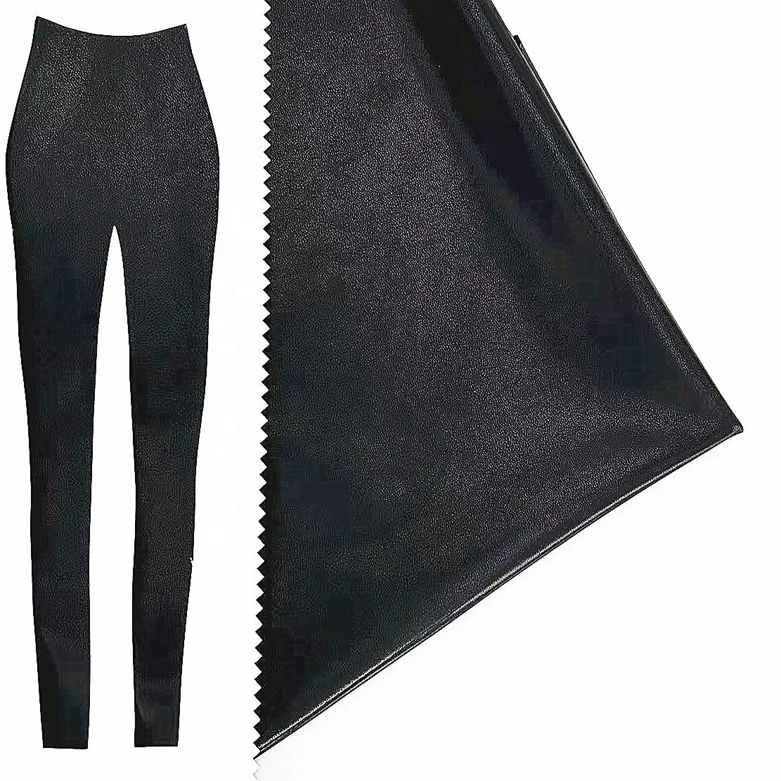 Fashion DMF Free Stretch PU Artificial Leather Synthetic Leather for Garment Vegan Leather Fabric for Clothing